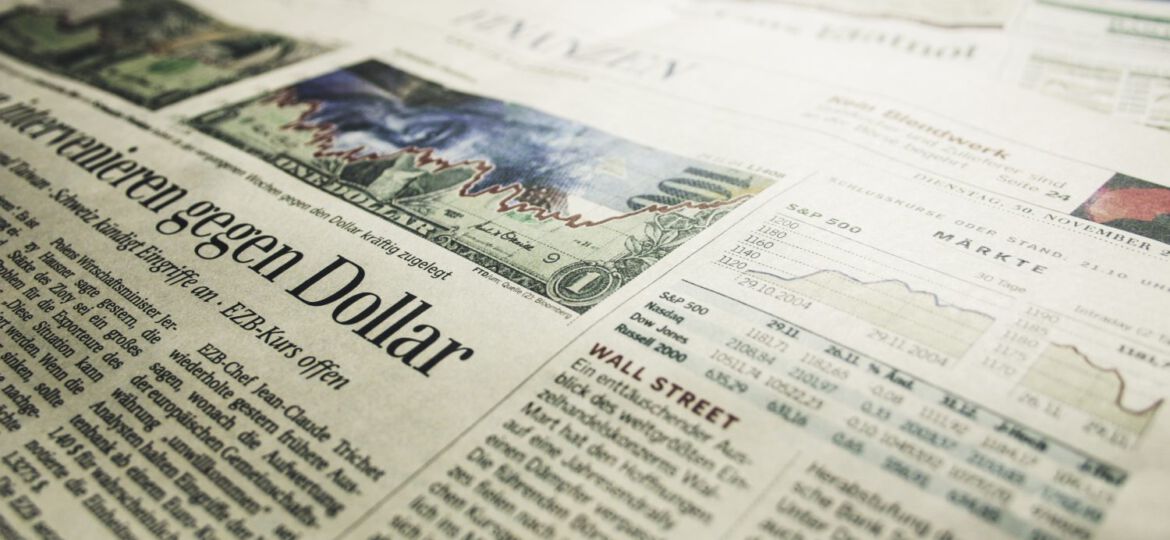 Zeitung Financial Times / newspaper financial times
